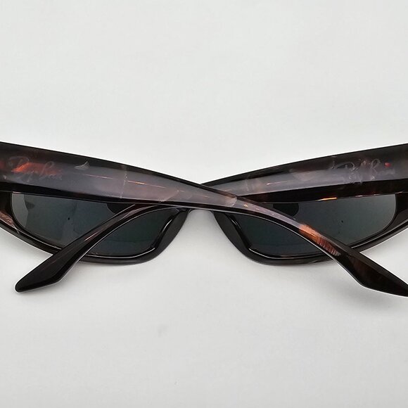 Ray-Ban B&L W1927 XUAR Tortoise Frame G-15 Green Glass Lens Cat Eye Sunglasses main image 5